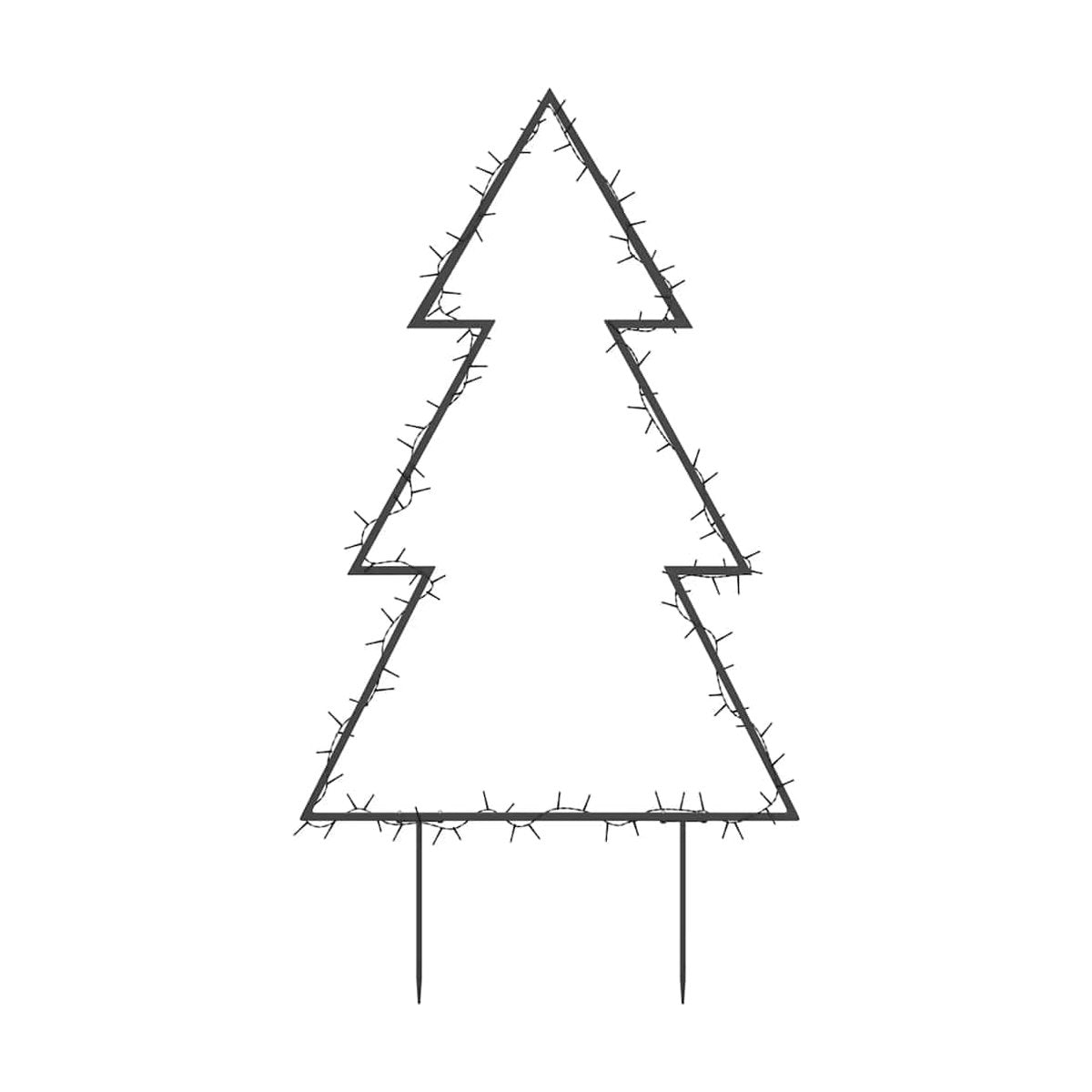 Garden Christmas Tree with 115 LEDs, 90 cm