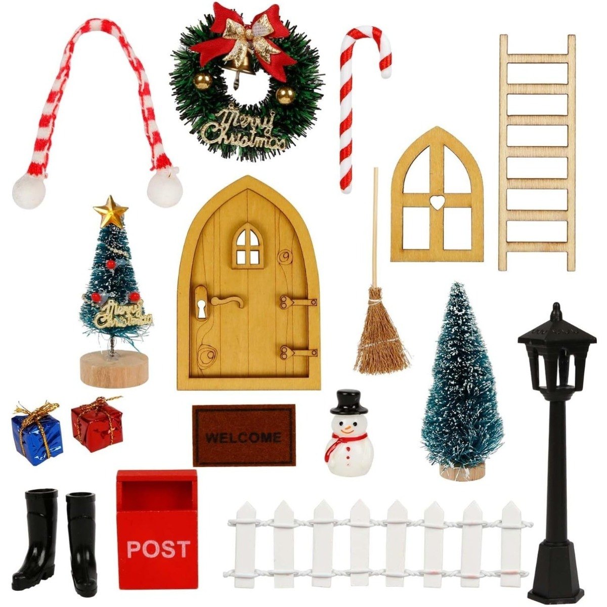 Gnome Fairy Door Set (20 pcs)