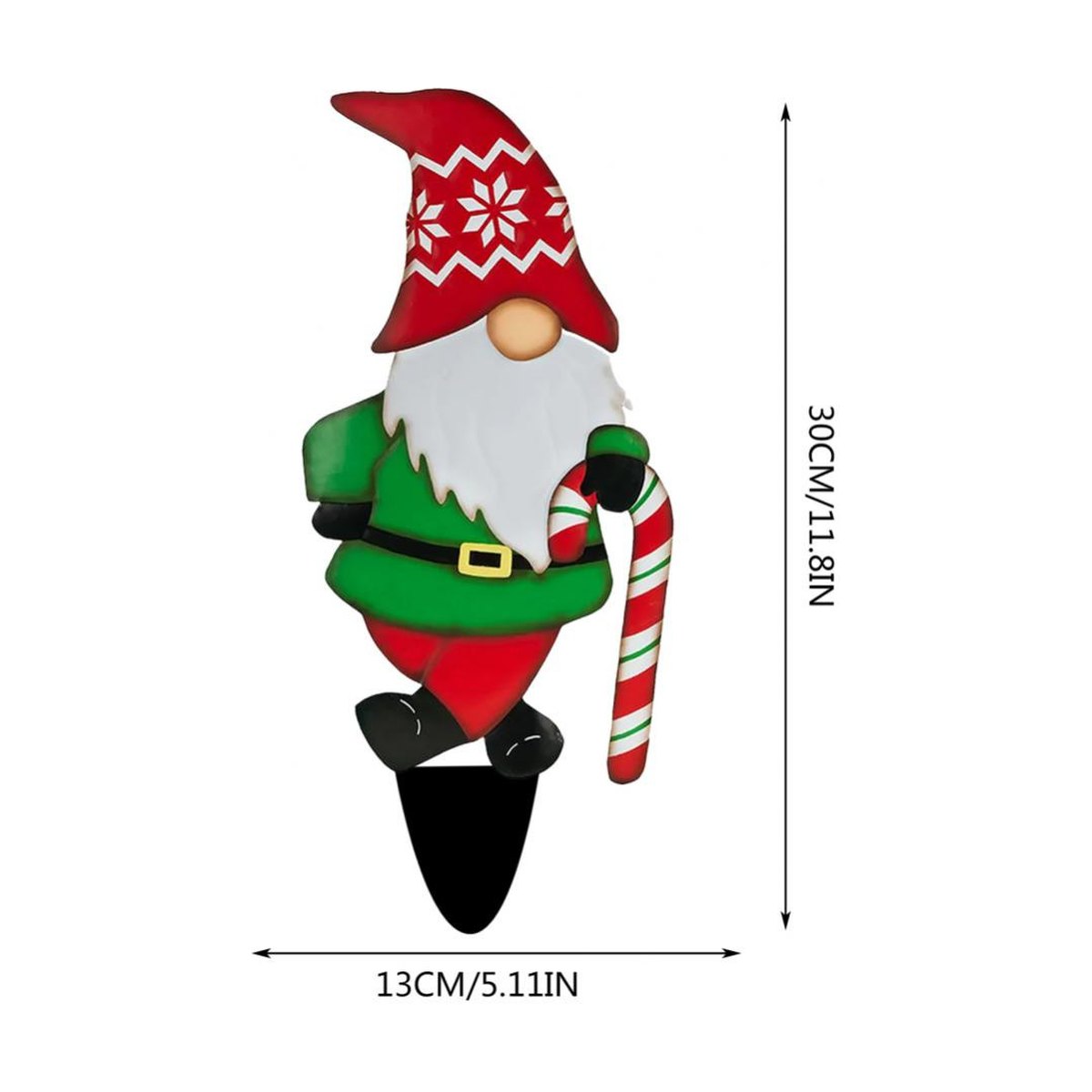 Gnome Garden Stake