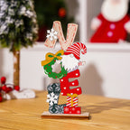 Gnome Letter Ornament – NOEL, XMAS or WELCOME