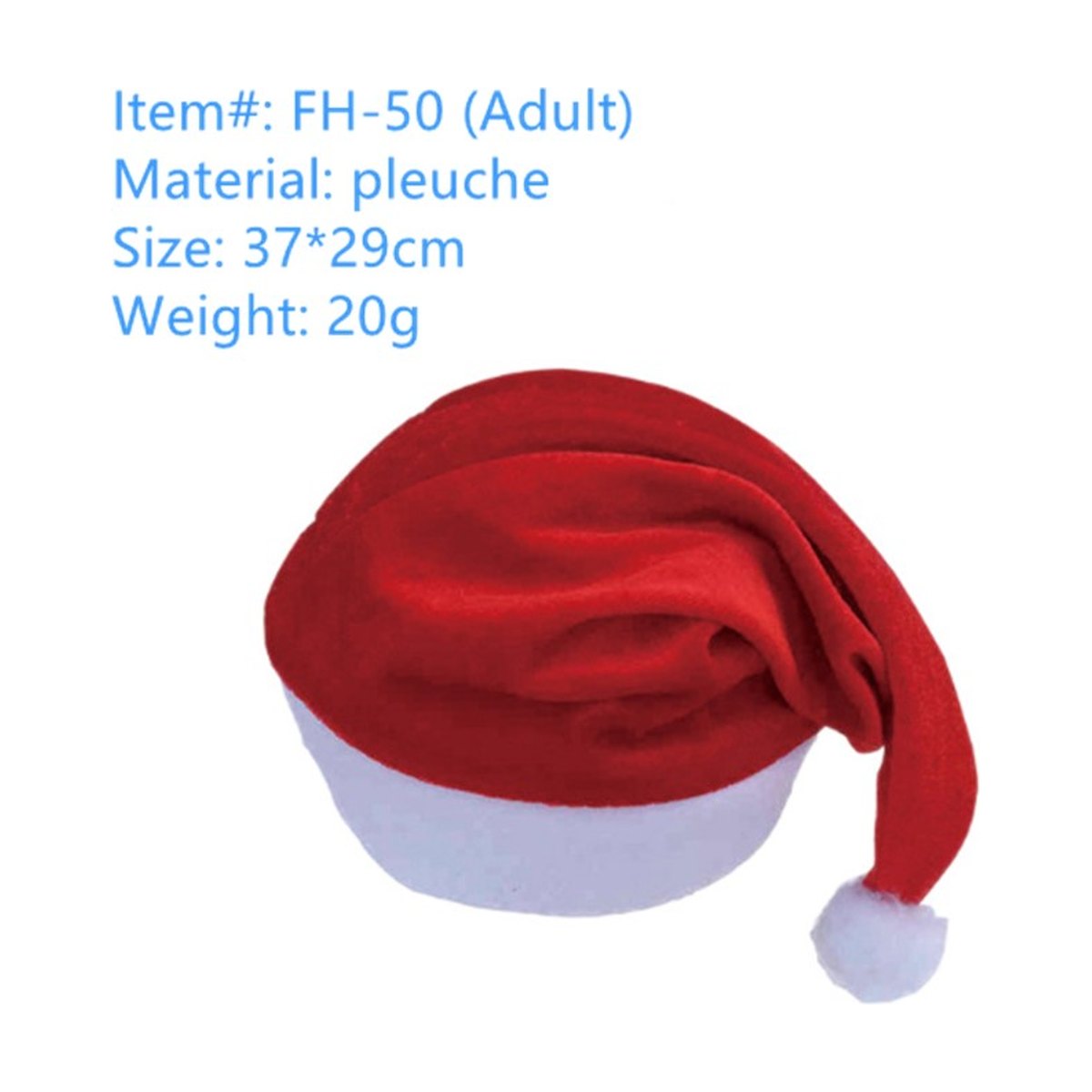 Gold Snowflake Santa Hat