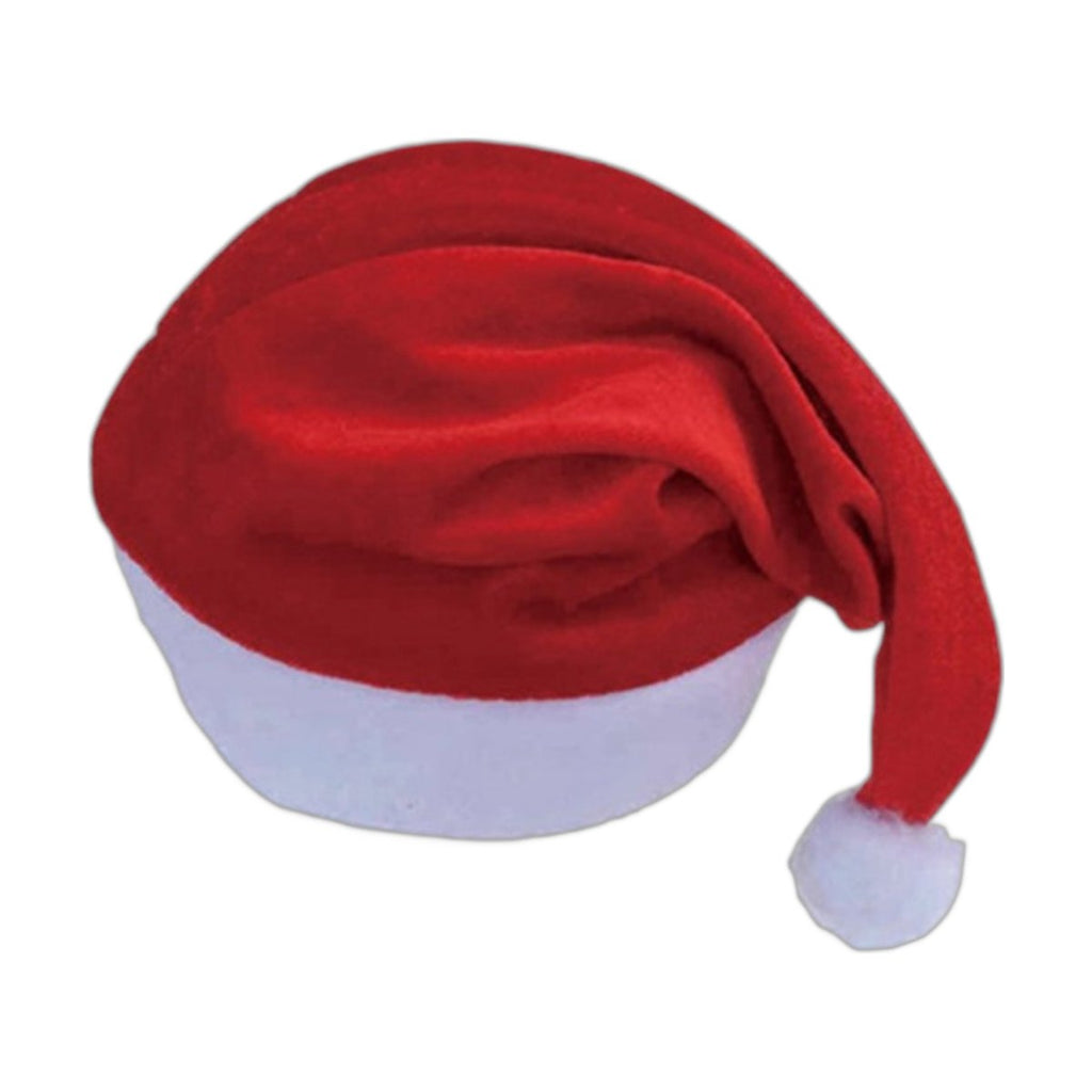 Gold Snowflake Santa Hat