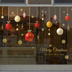 Golden Bauble Window Stickers