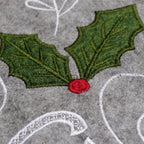 Grey Christmas Tree Skirt