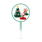 Honeycomb Christmas Table Decorations (9 pcs)