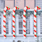 Inflatable Candy Canes, 90 cm (4 pcs)