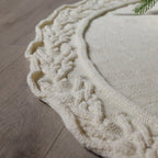 Knitted Christmas Tree Skirt