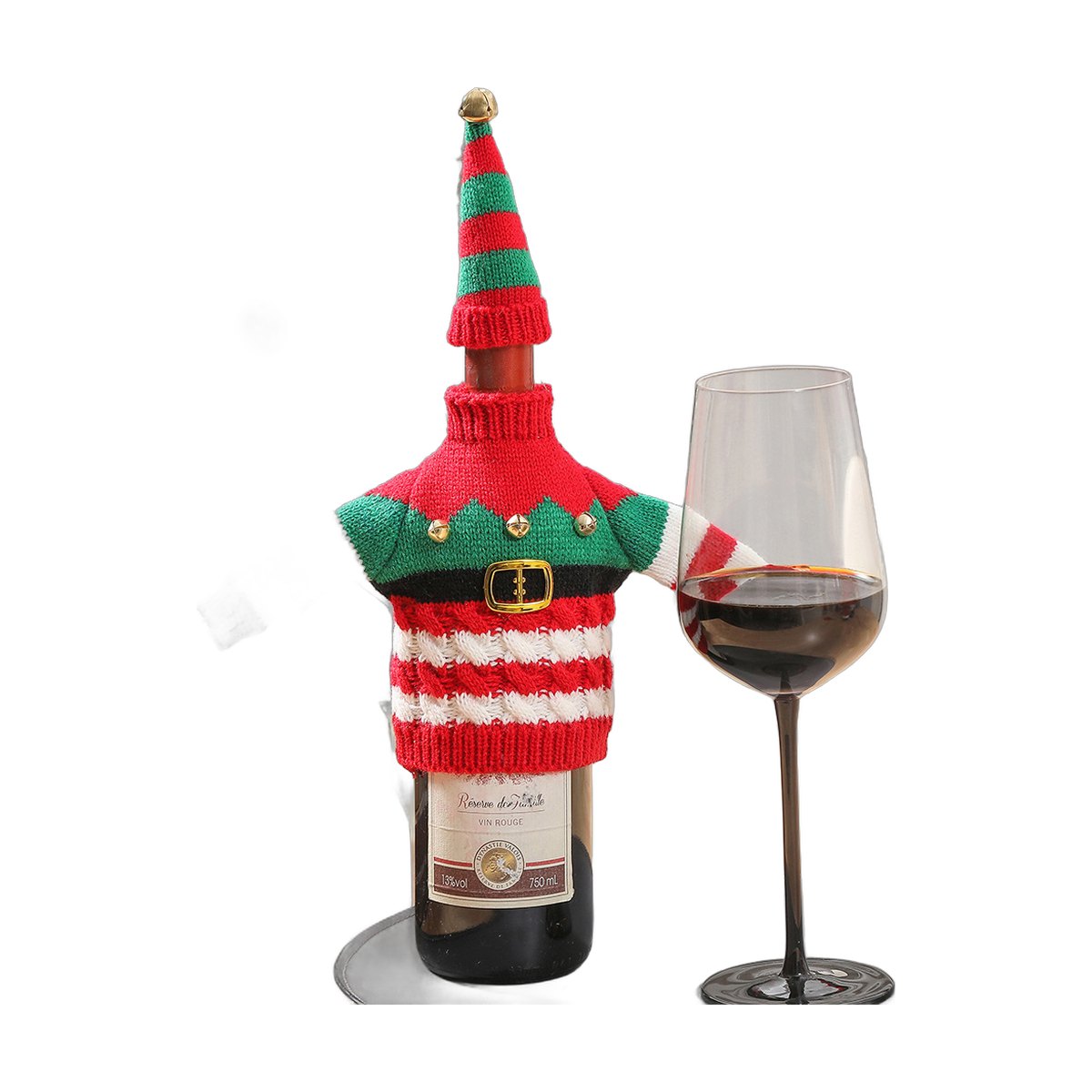 Knitted Wine Bottle Sweater