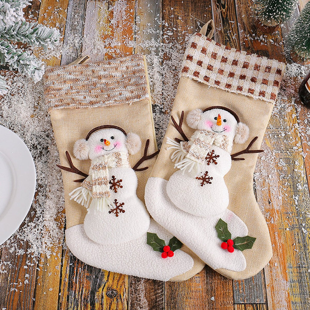 Large Christmas Stocking Gift Bag