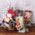 Large Christmas Stocking with Plush Character