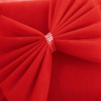 Large Red Door Bow