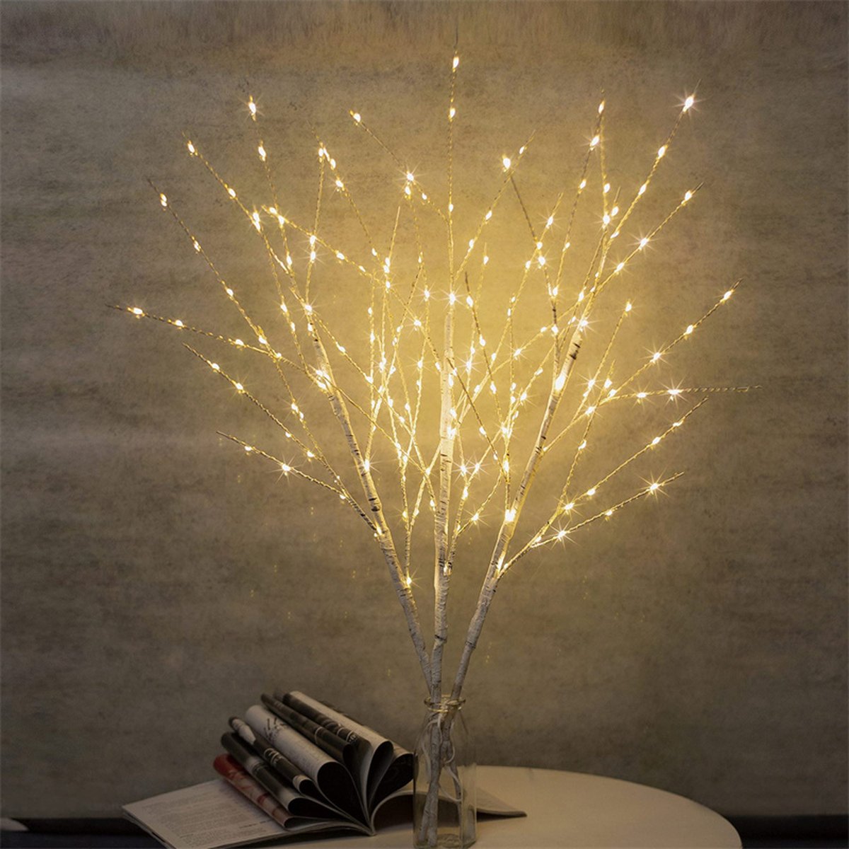 LED Birch Tree Light