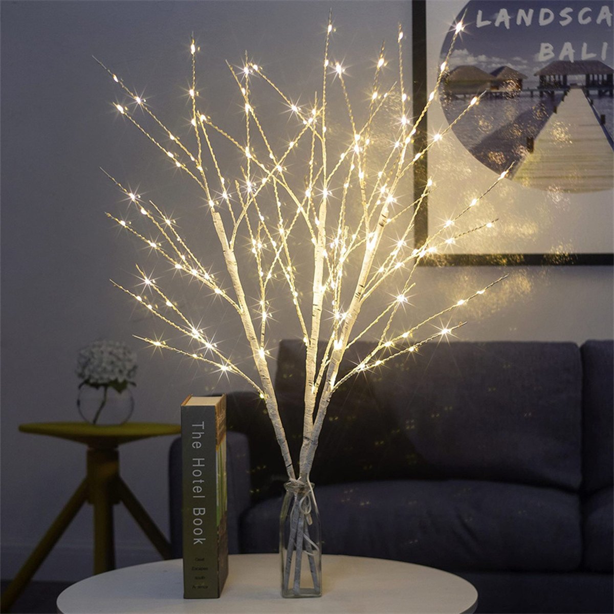 LED Birch Tree Light