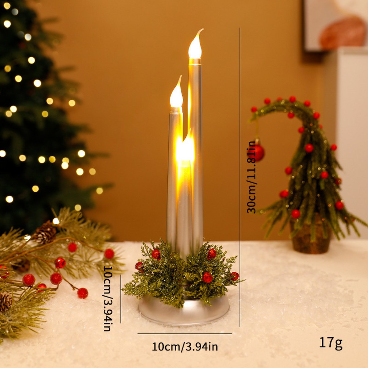 LED Christmas Candles