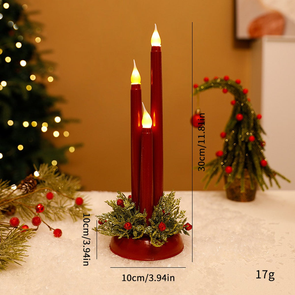 LED Christmas Candles