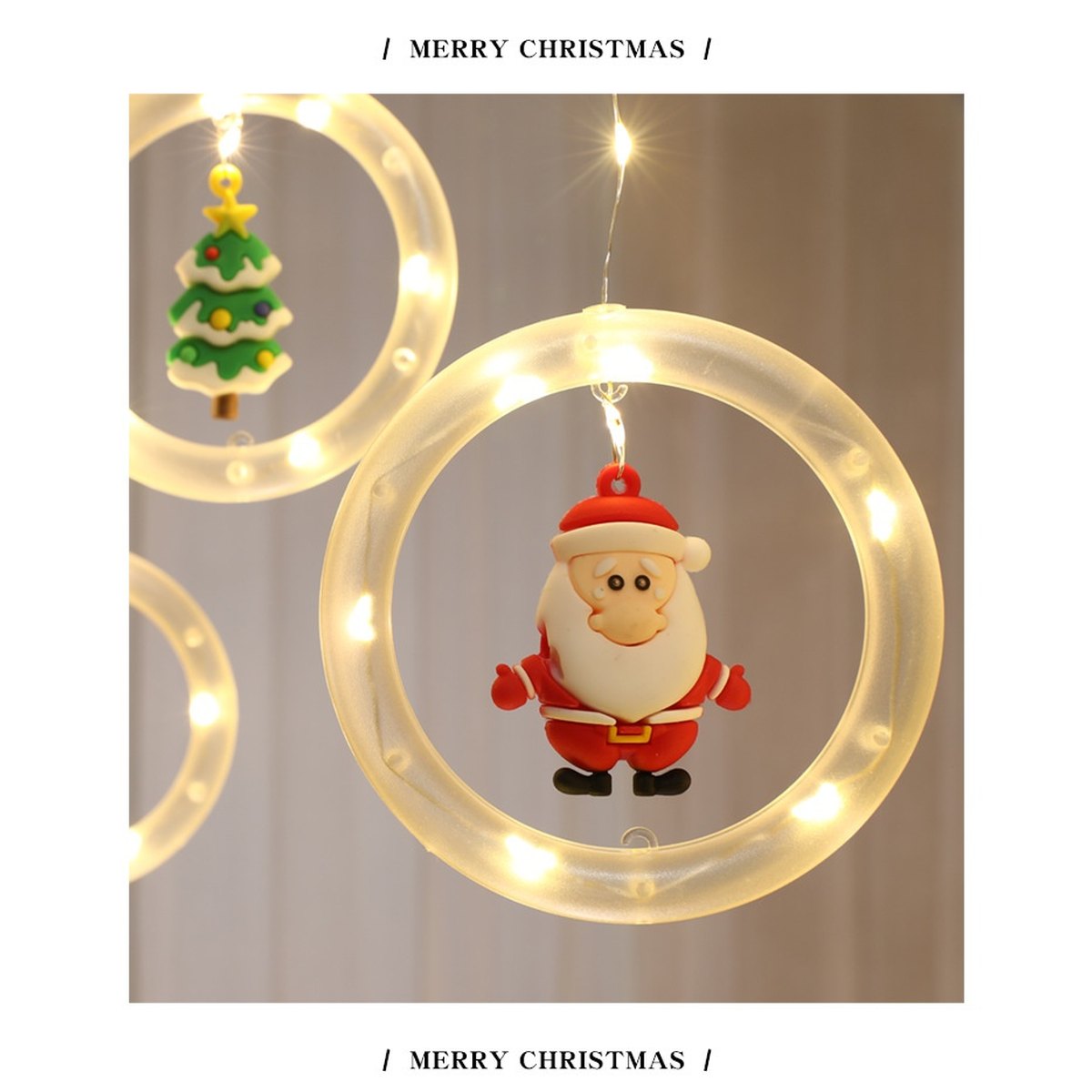 LED Christmas Curtain Lights