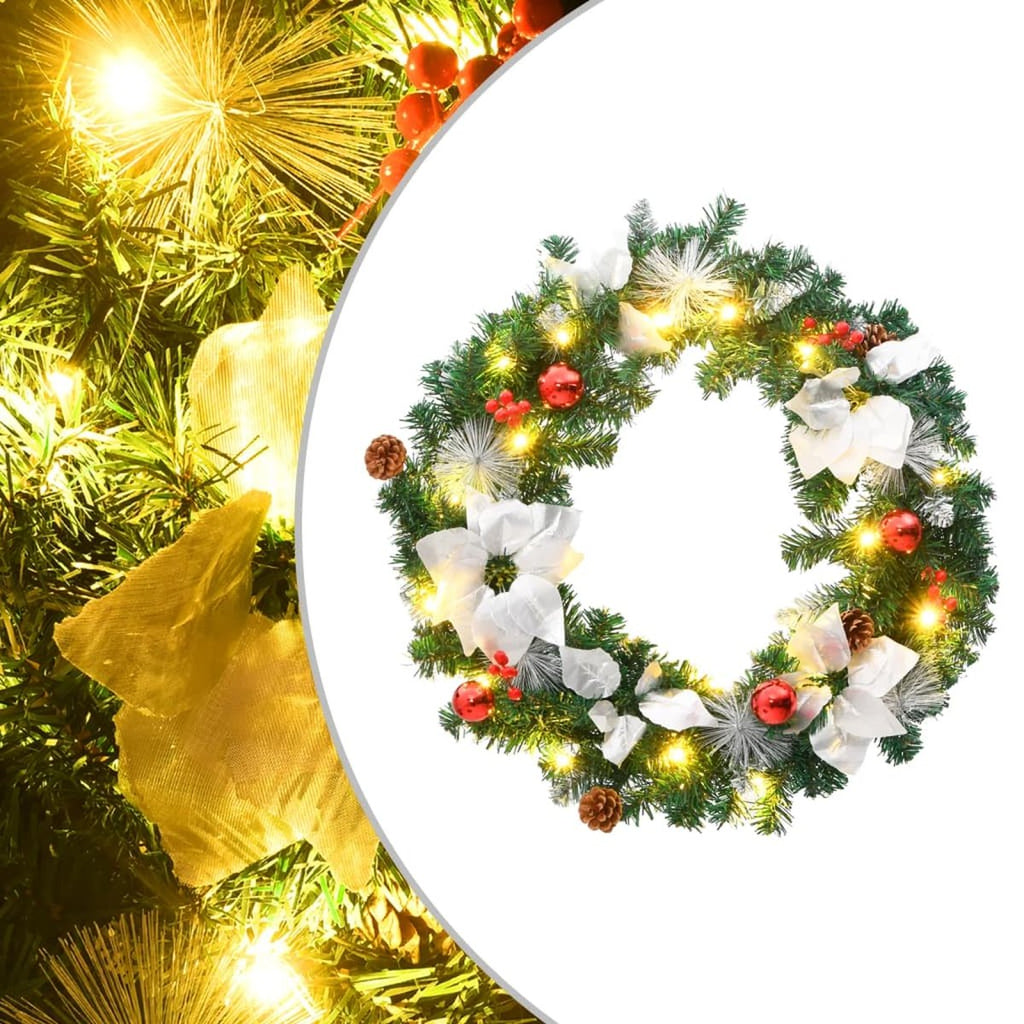 LED Christmas Wreath, 60 cm