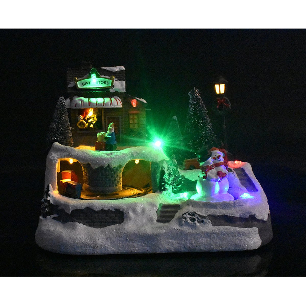 LED Musical Christmas House
