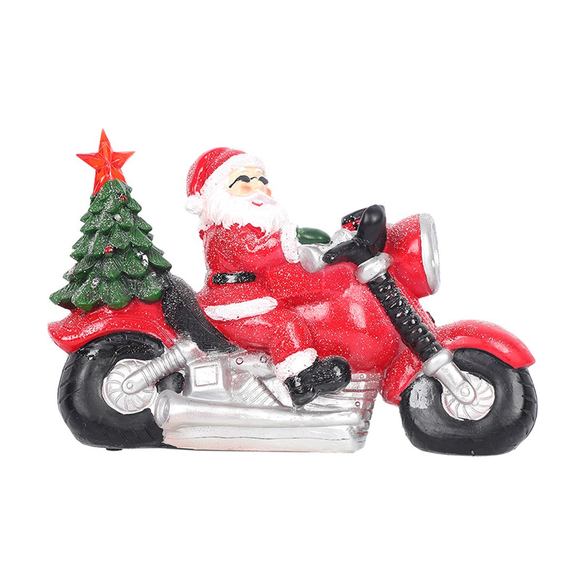 LED Musical Christmas House, Red