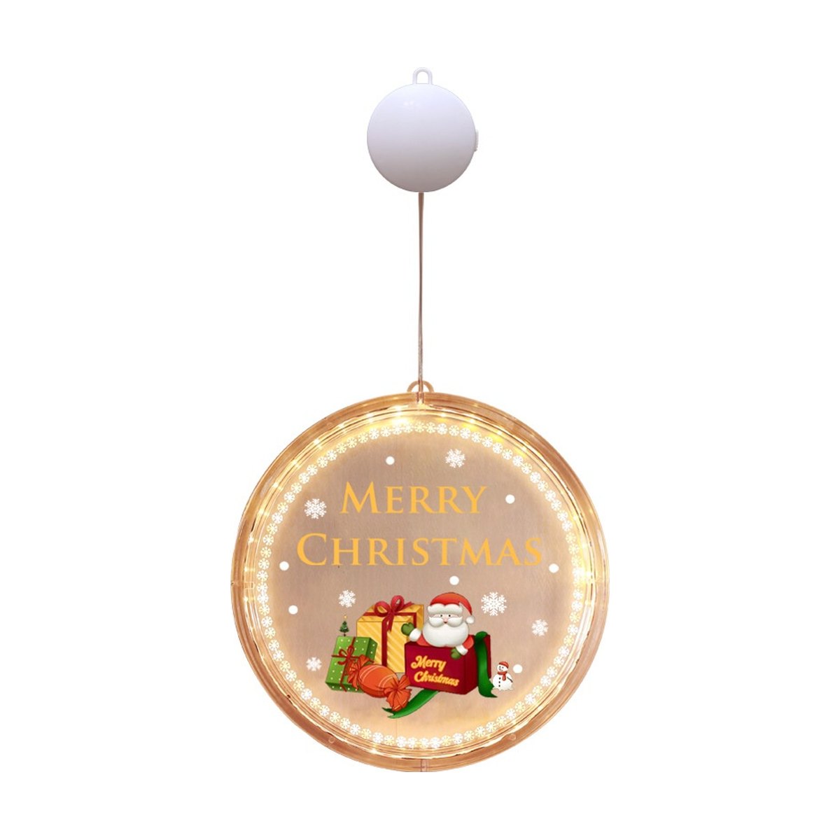 Light-Up Christmas Door Hanger
