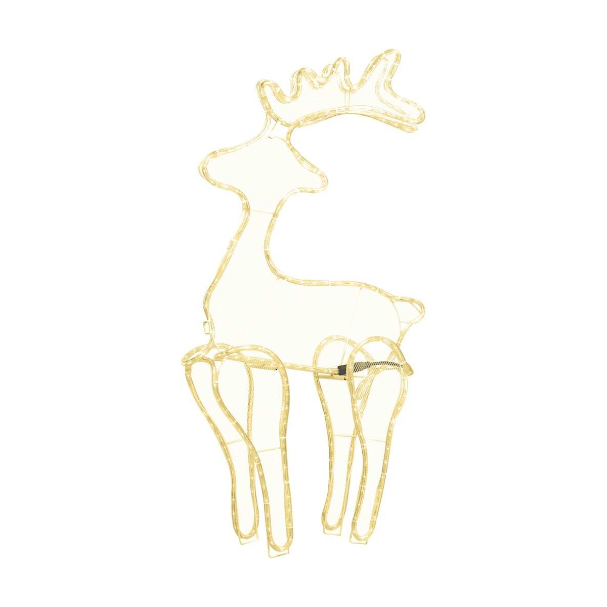 Light-Up Reindeer with 306 LEDs
