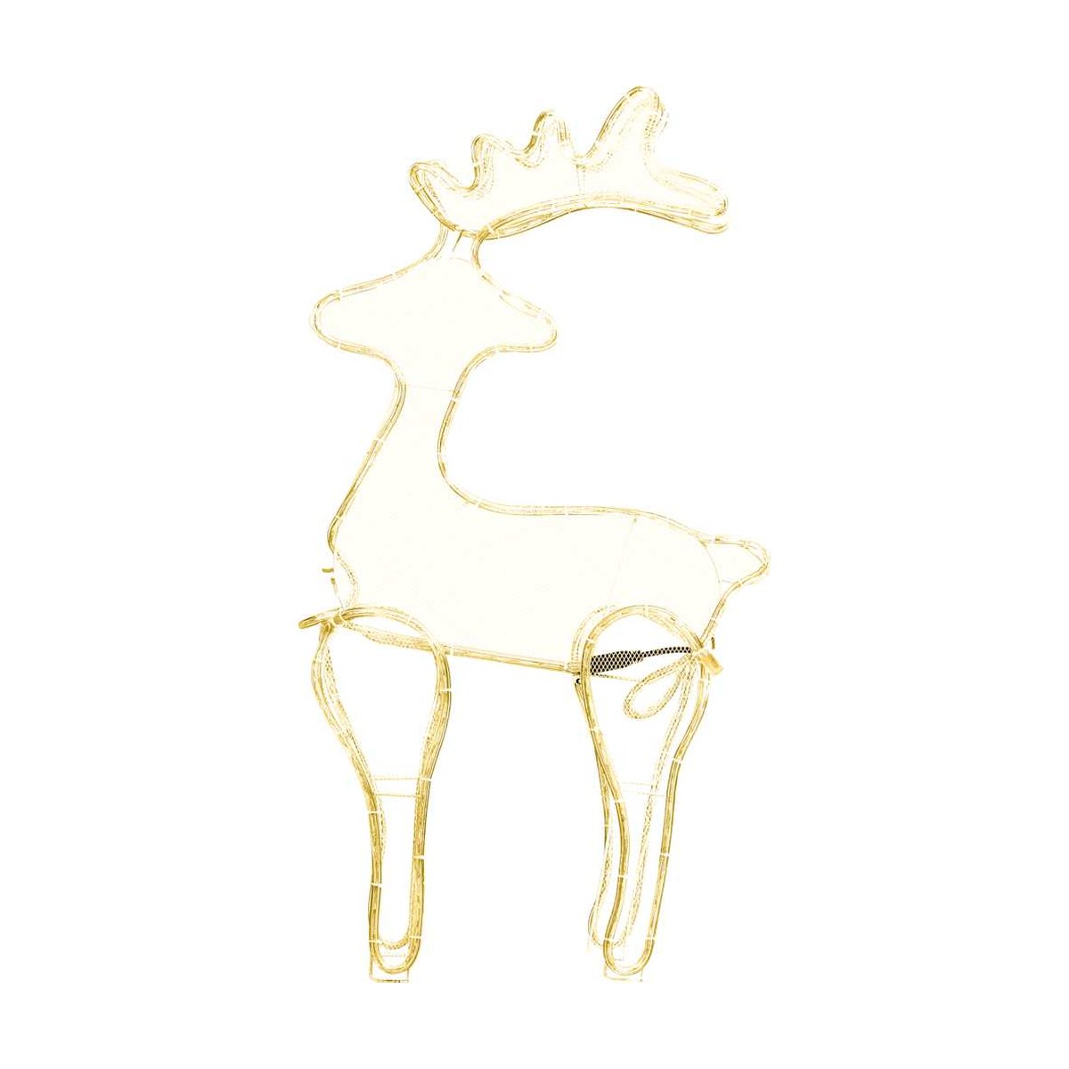 Light-Up Reindeer with 306 LEDs