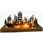 Metal Christmas Tree Advent Candle Holder