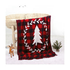 Plaid Christmas Blanket