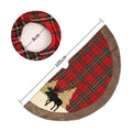 Plaid Patchwork Tree Skirt