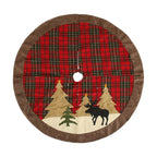 Plaid Patchwork Tree Skirt