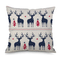Plaid Tree Car Cushion Cover, 45 x 45 cm