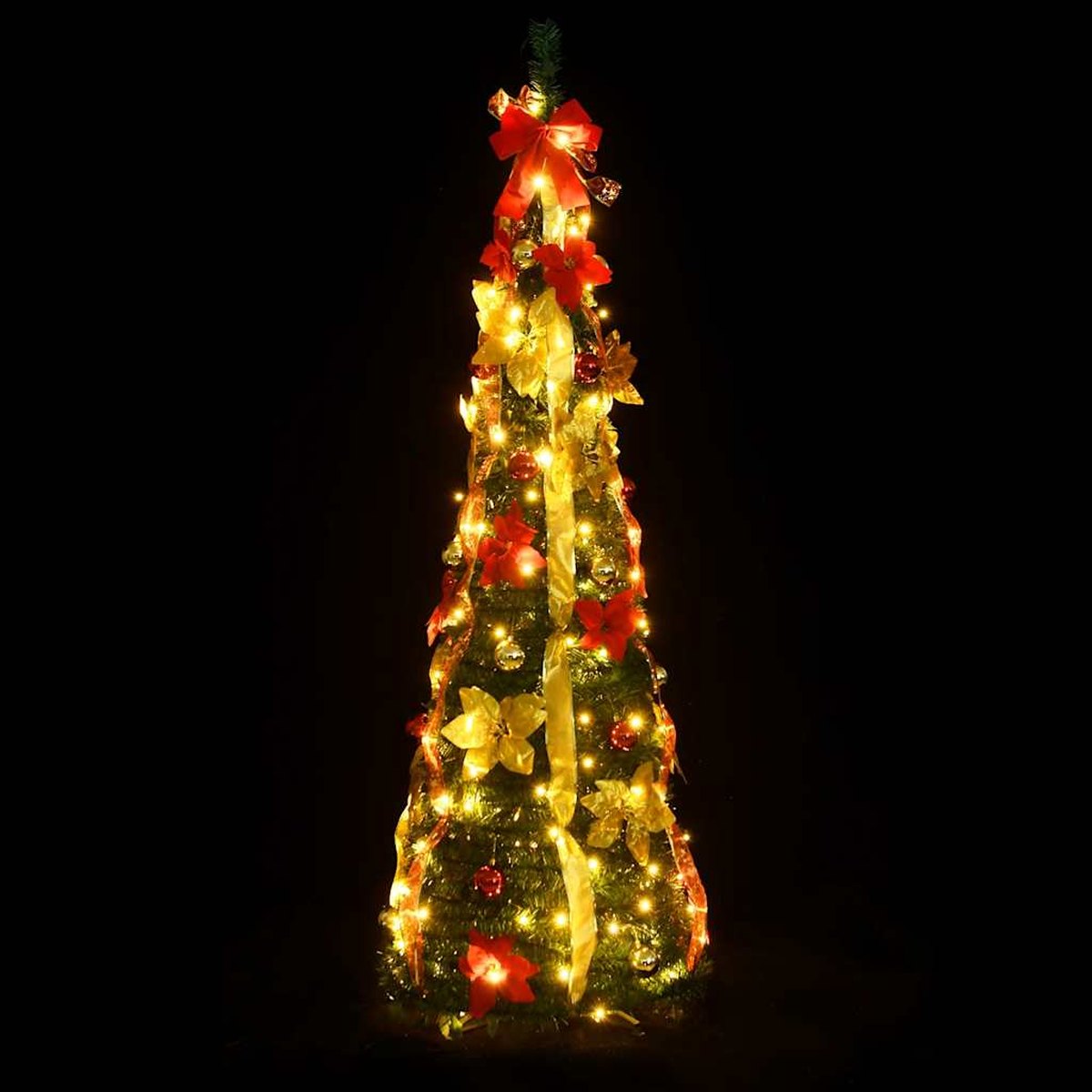 Pop-Up Christmas Tree with 50 LEDs