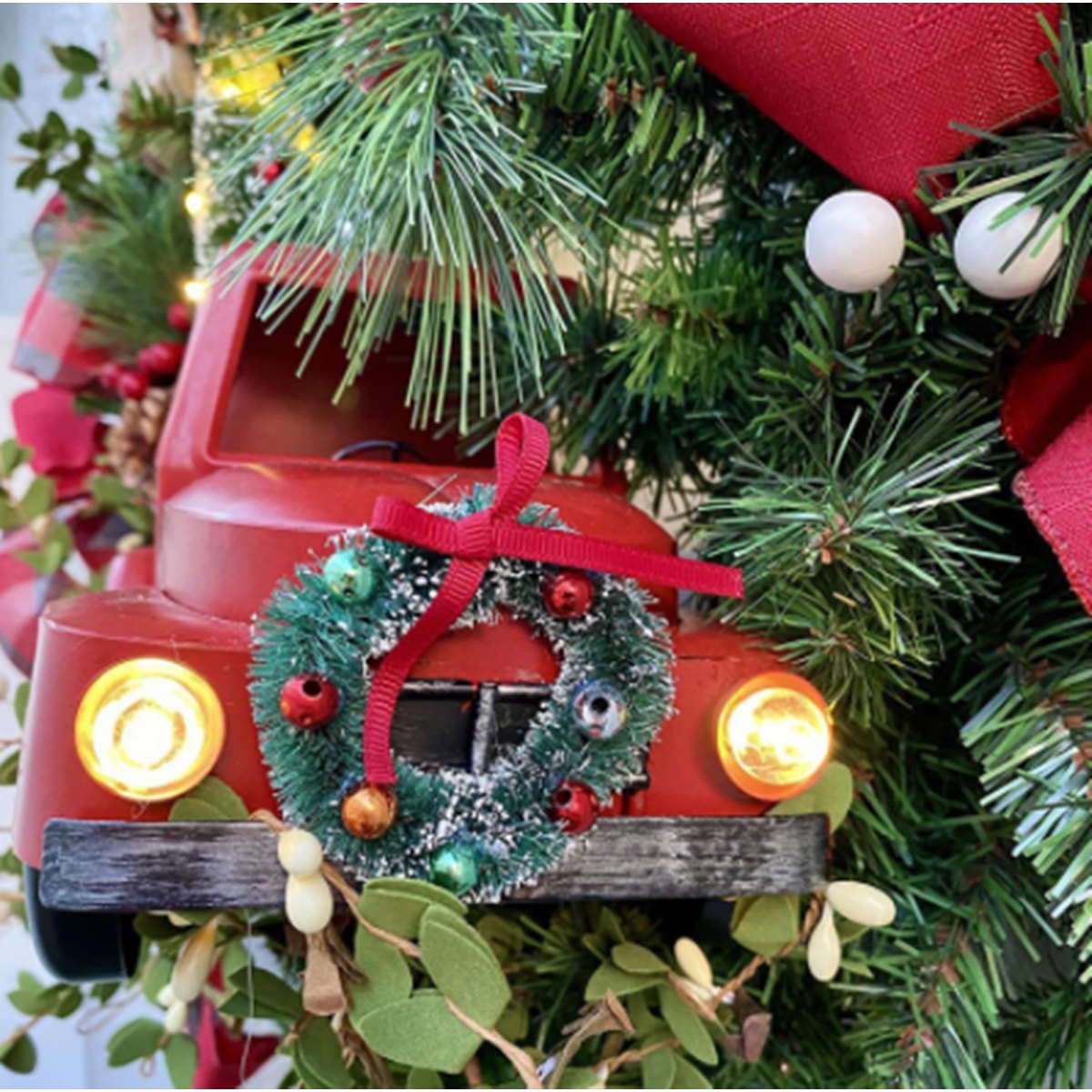 Rattan Christmas Wreath