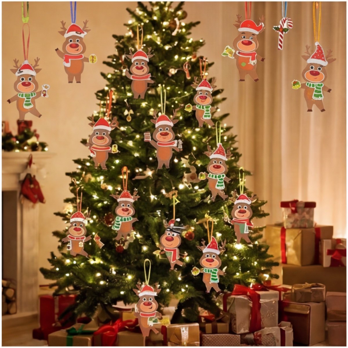 Reindeer Craft Set (12 pcs)