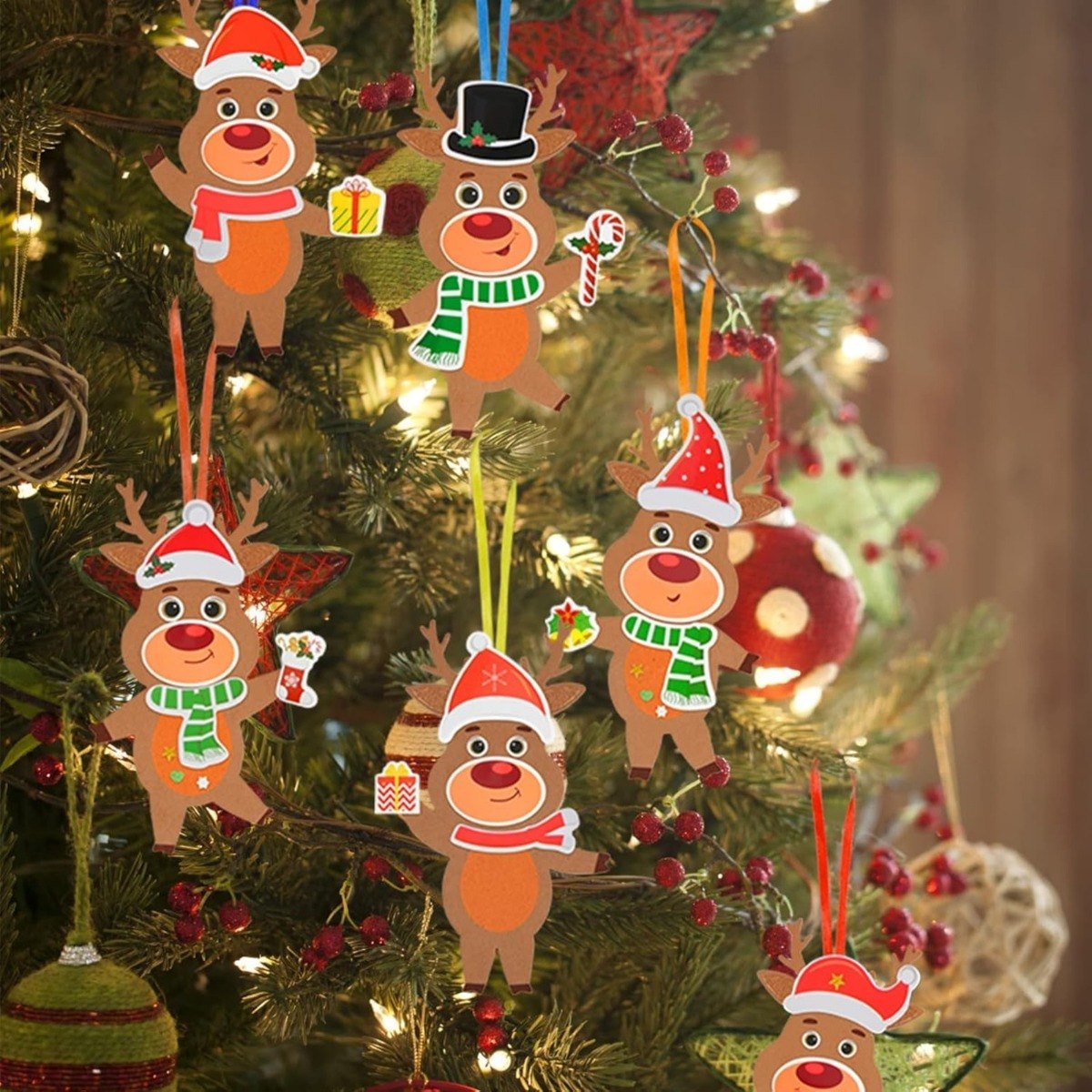 Reindeer Craft Set (12 pcs)
