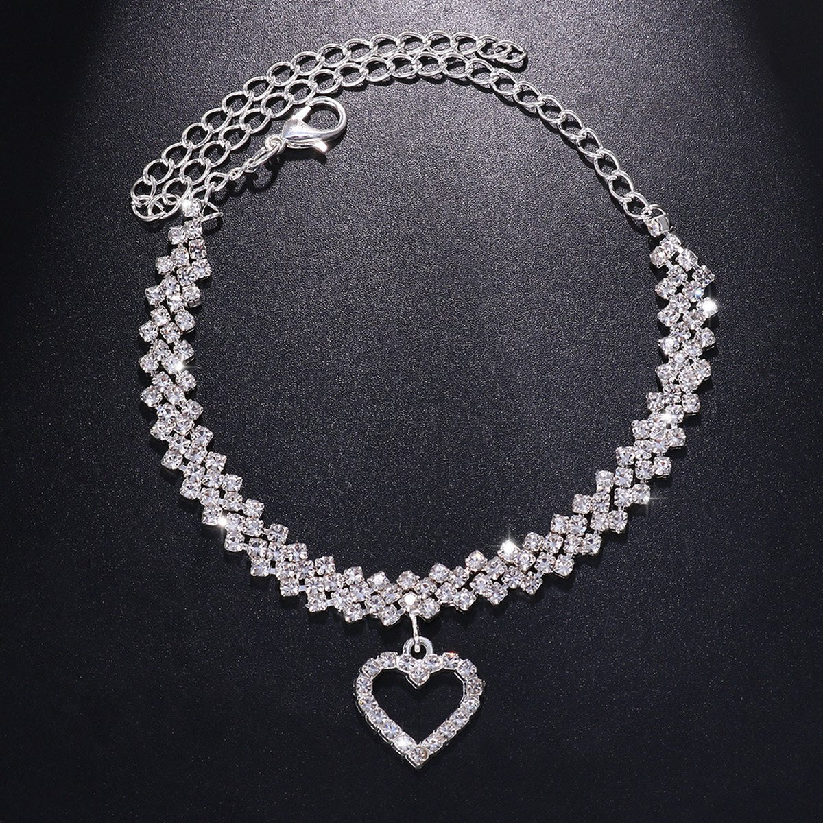 Rhinestone Anklet