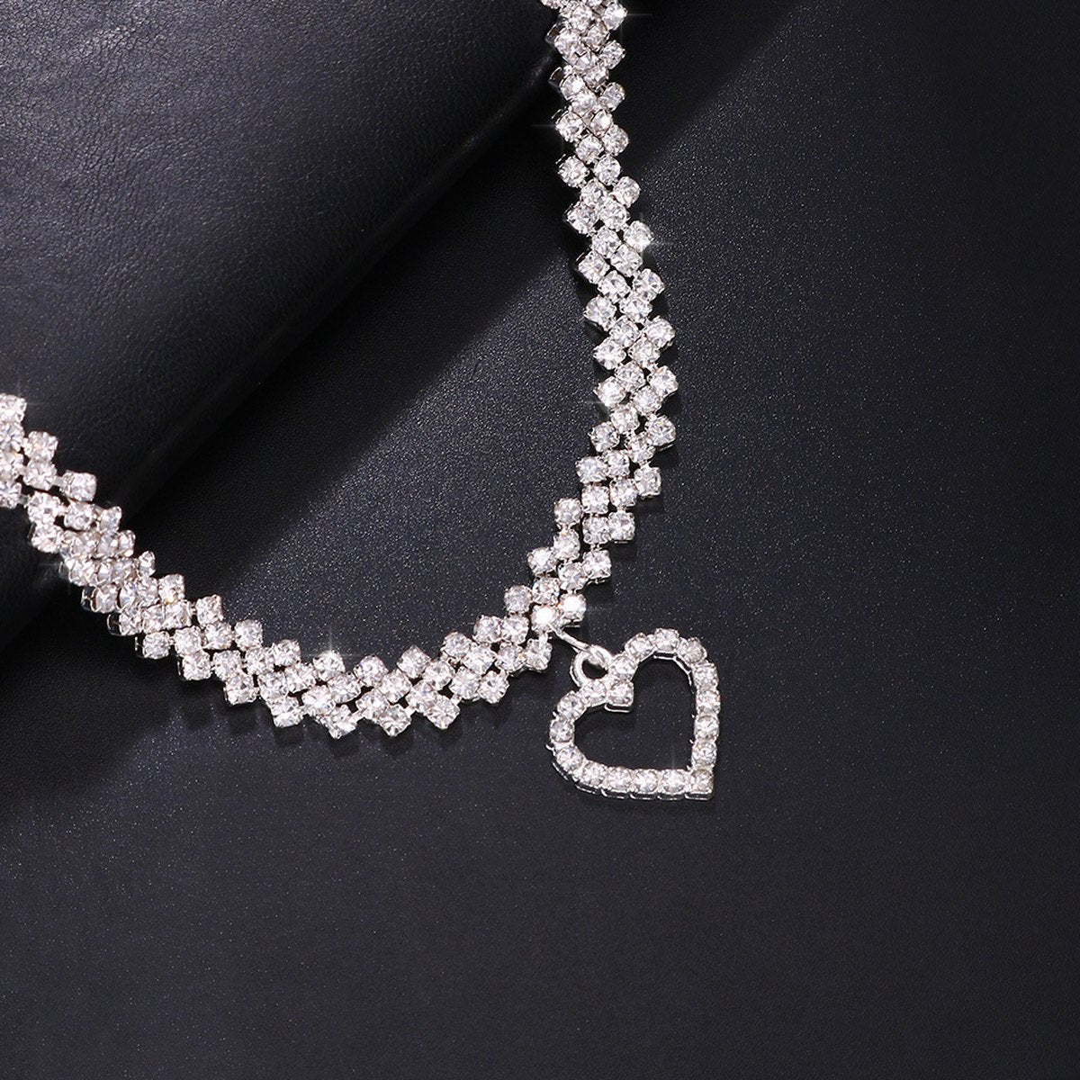 Rhinestone Anklet