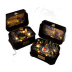 Rotating Light-Up Christmas Music Box