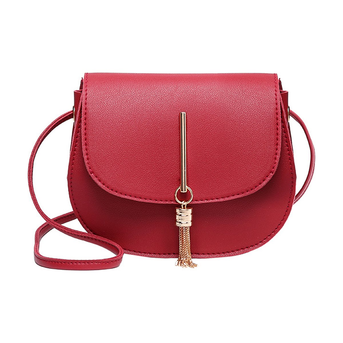 Round Tassel Shoulder Bag