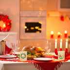 Santa Lantern Table Decorations (12 pcs)