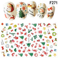 Santa Nail Stickers
