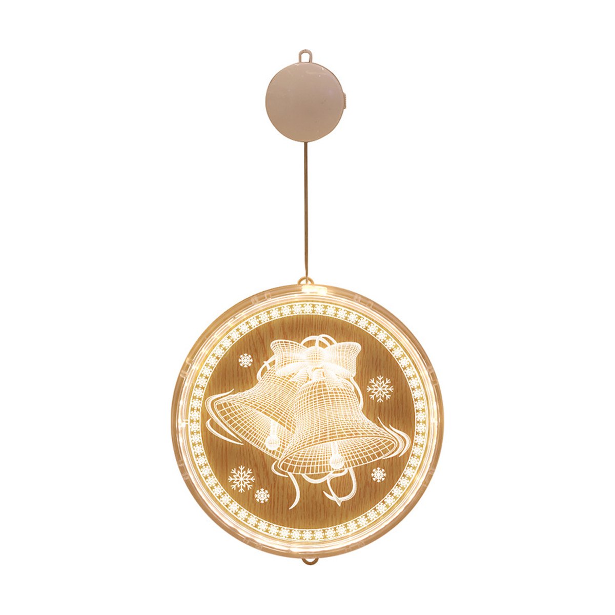 Small LED Christmas Lamp, 22 cm