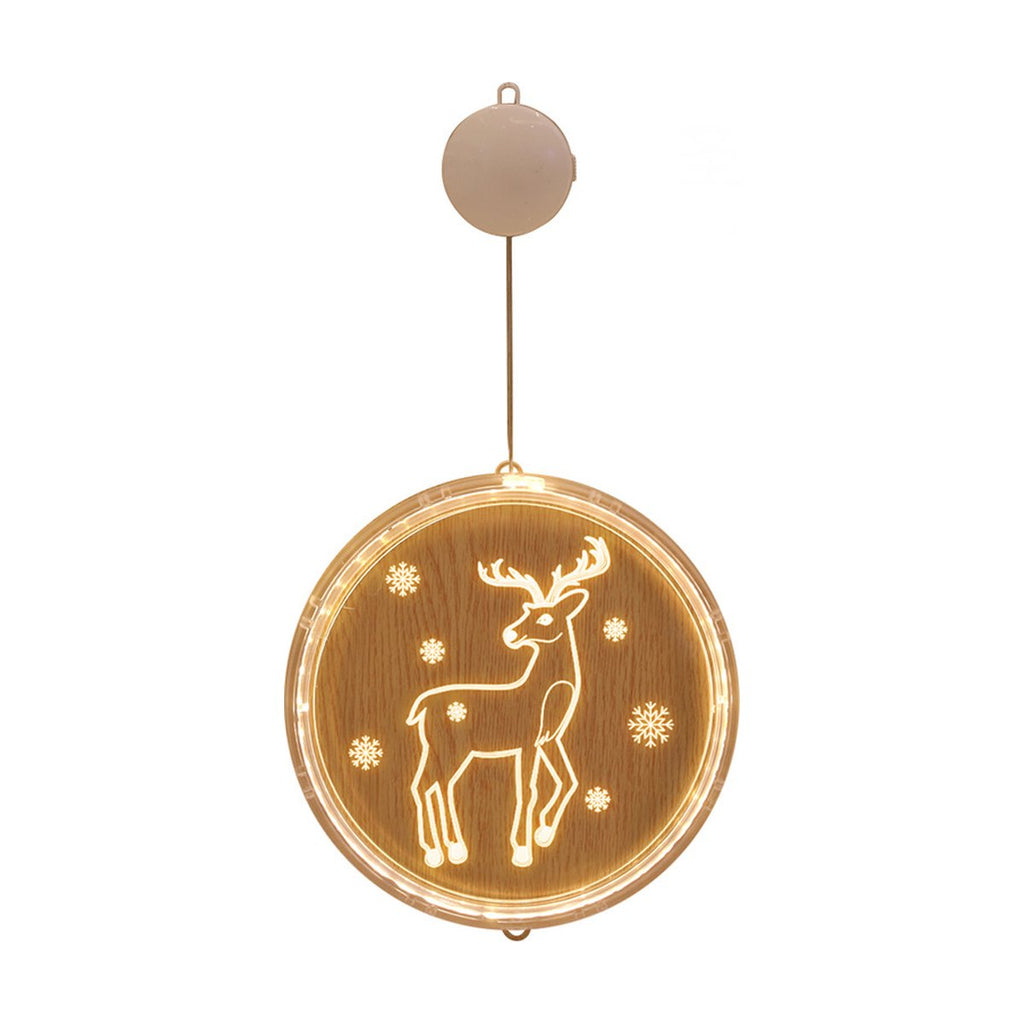 Small LED Christmas Lamp, 22 cm
