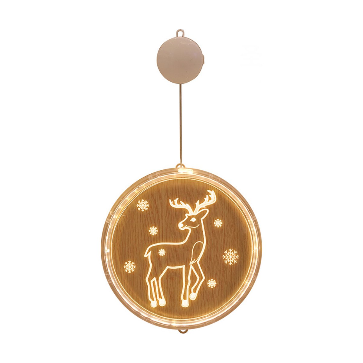 Small LED Christmas Lamp, 22 cm