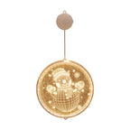 Small LED Christmas Lamp, 22 cm
