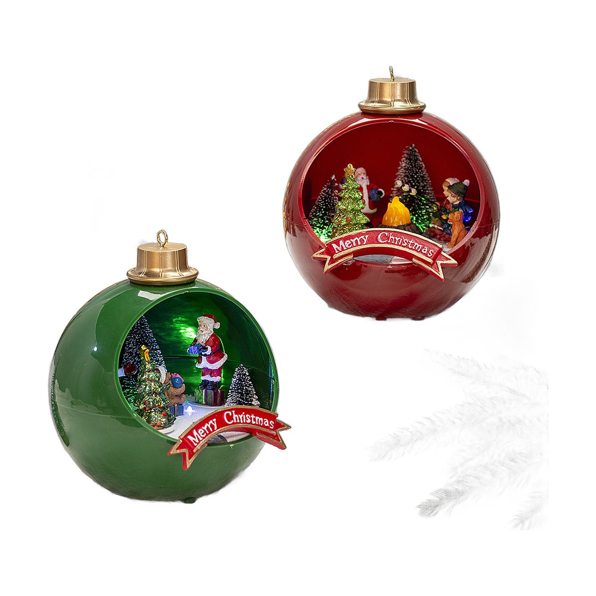 Snow House Ornament