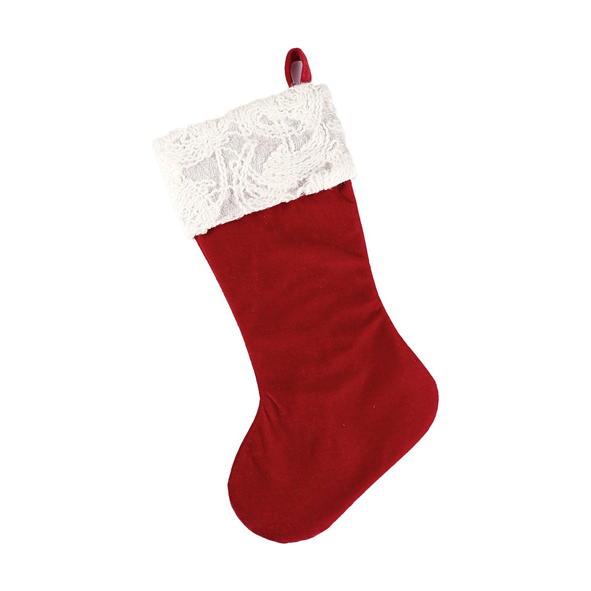 Snowflake Christmas Stocking
