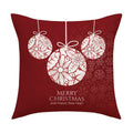 Snowman & Reindeer Cushion Cover, 45 x 45 cm