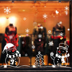 Snowman Window Sticker, 50 x 70 cm