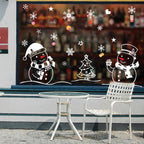 Snowman Window Sticker, 50 x 70 cm